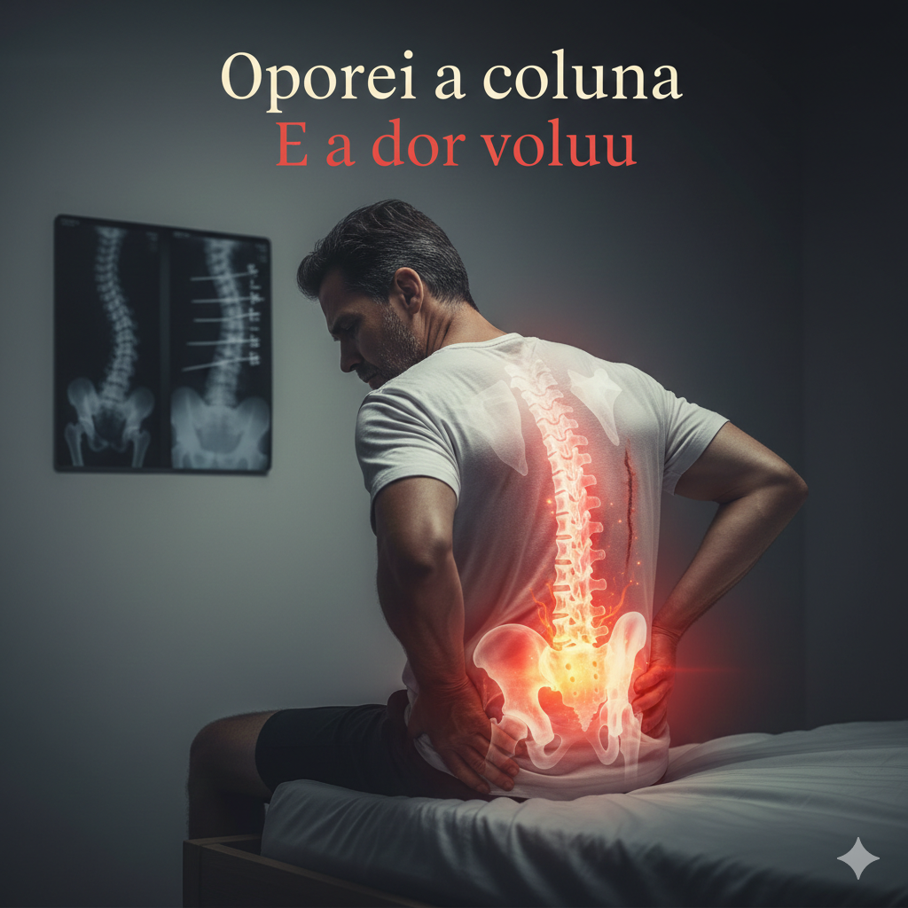 Dor Após Cirurgia de Coluna: Ainda Tem Solução?