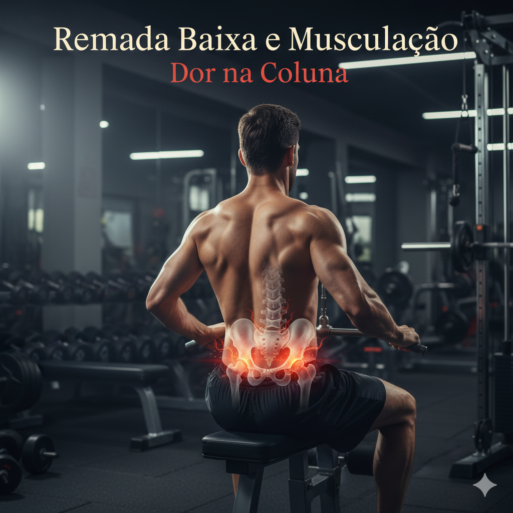 Dor Lombar na Musculação: Como Treinar Remada e Agachamento com Segurança