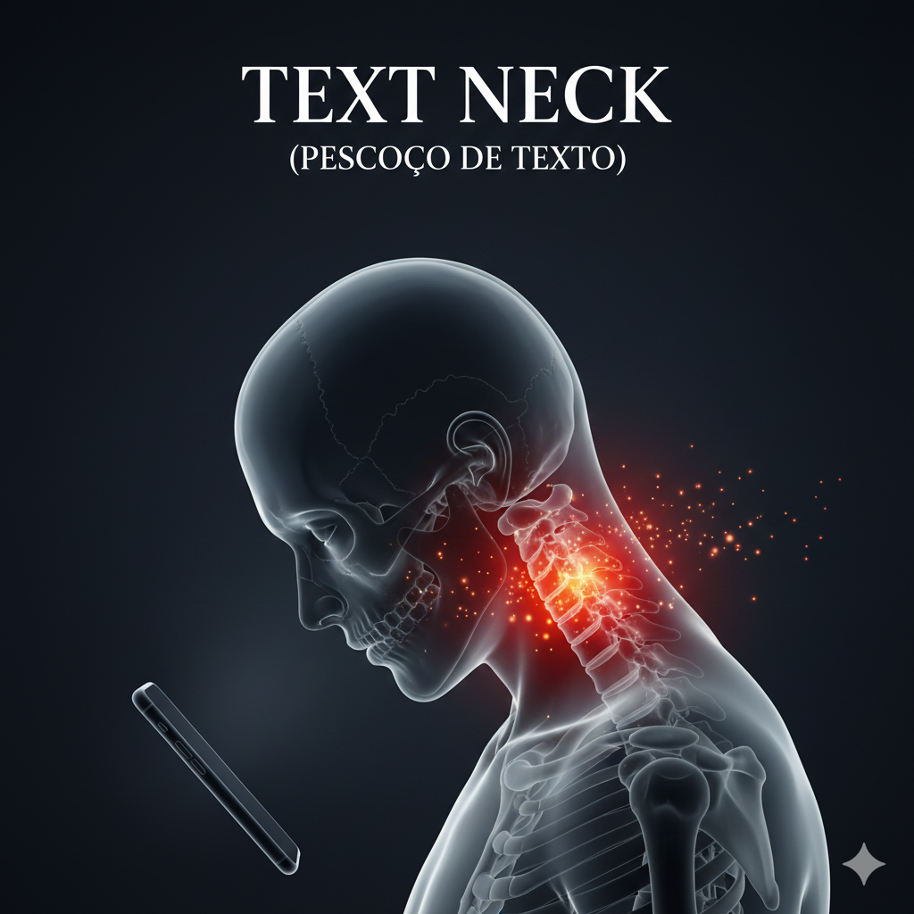 Text Neck: Como o uso do celular está sobrecarregando sua coluna